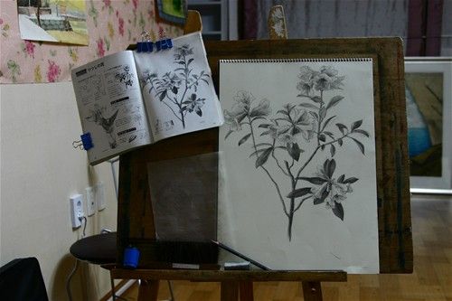 그림 그리는 중